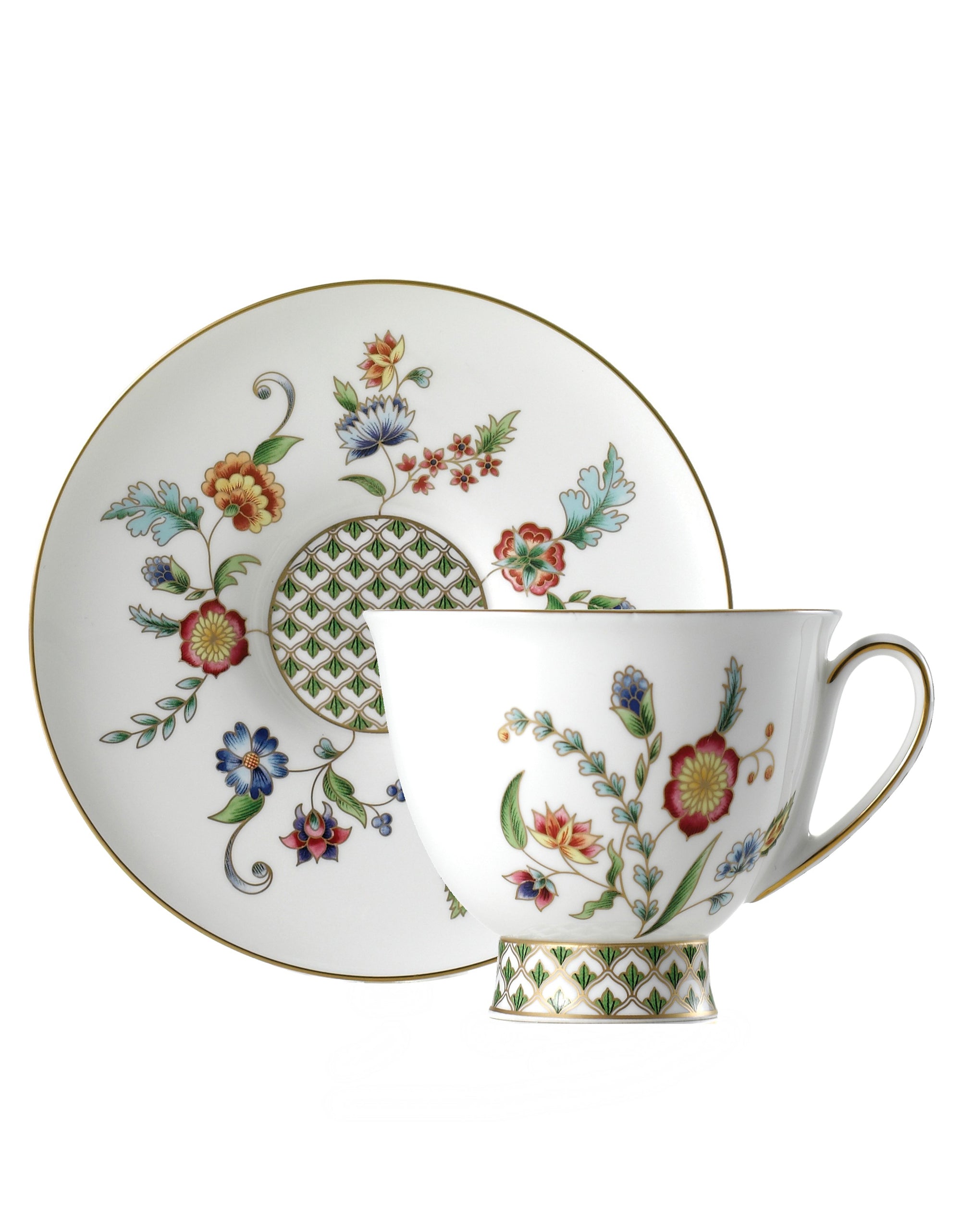 Prouna Gione Cup & Saucer White Background Photo