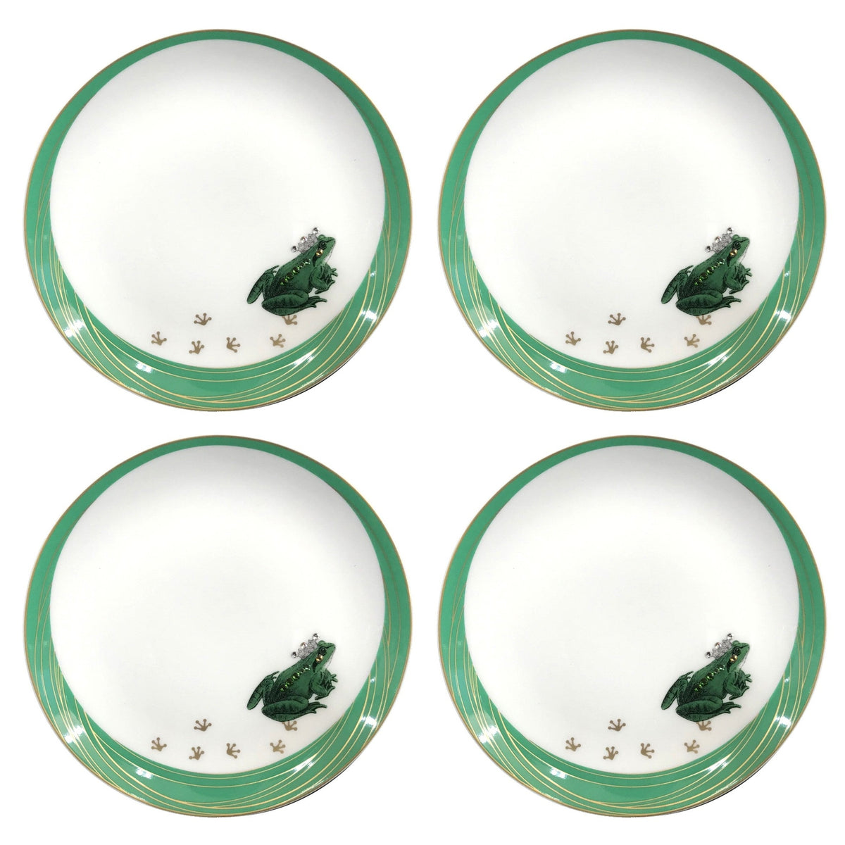 My Frog Prince - Small Jewelry Tray/Coaster, Set of 4