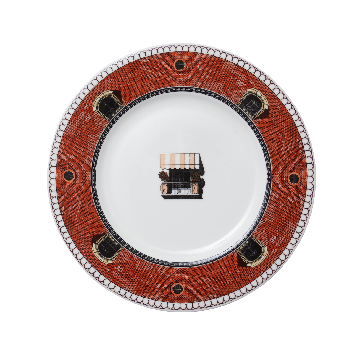 Hôtel Fantôme - 8" Plate A no background image