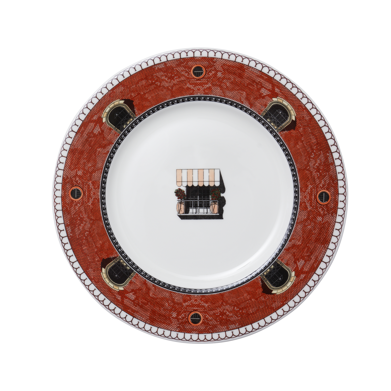 Hôtel Fantôme - 8" Plate A no background image