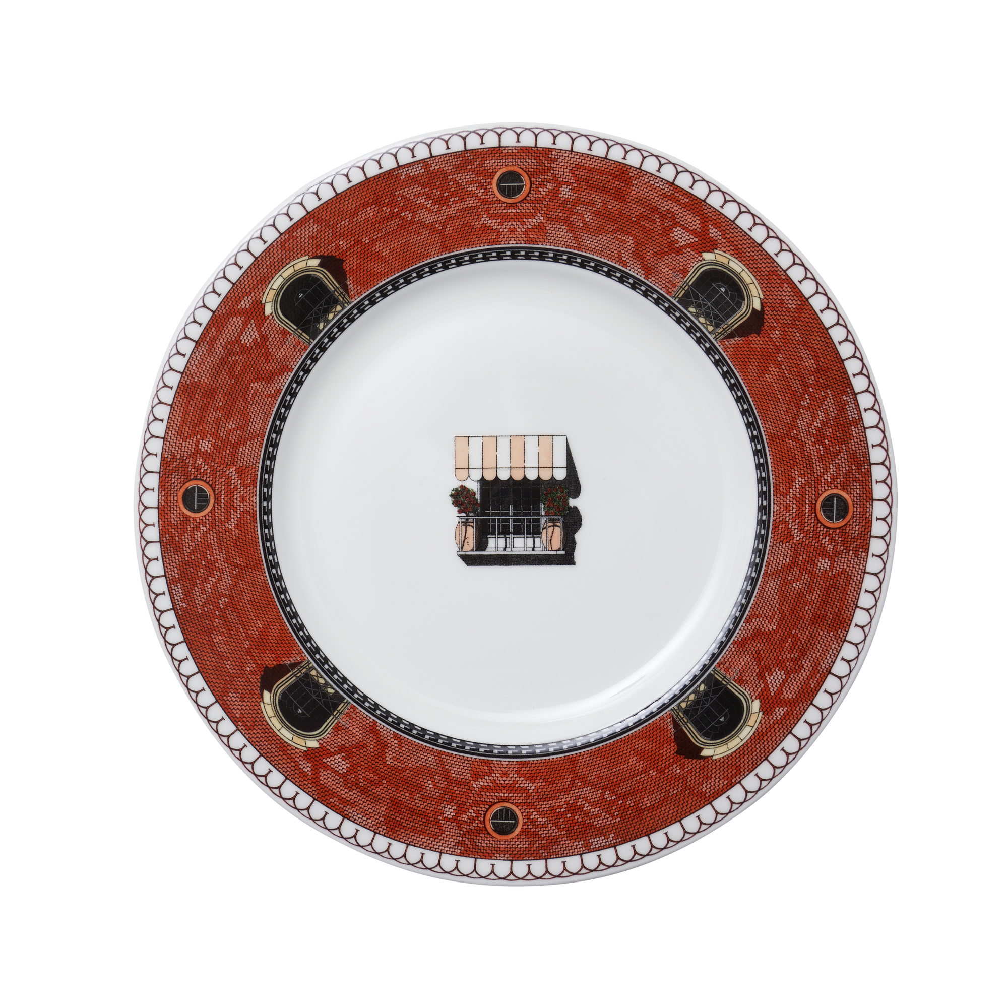 Hôtel Fantôme - 8" Plate A no background image