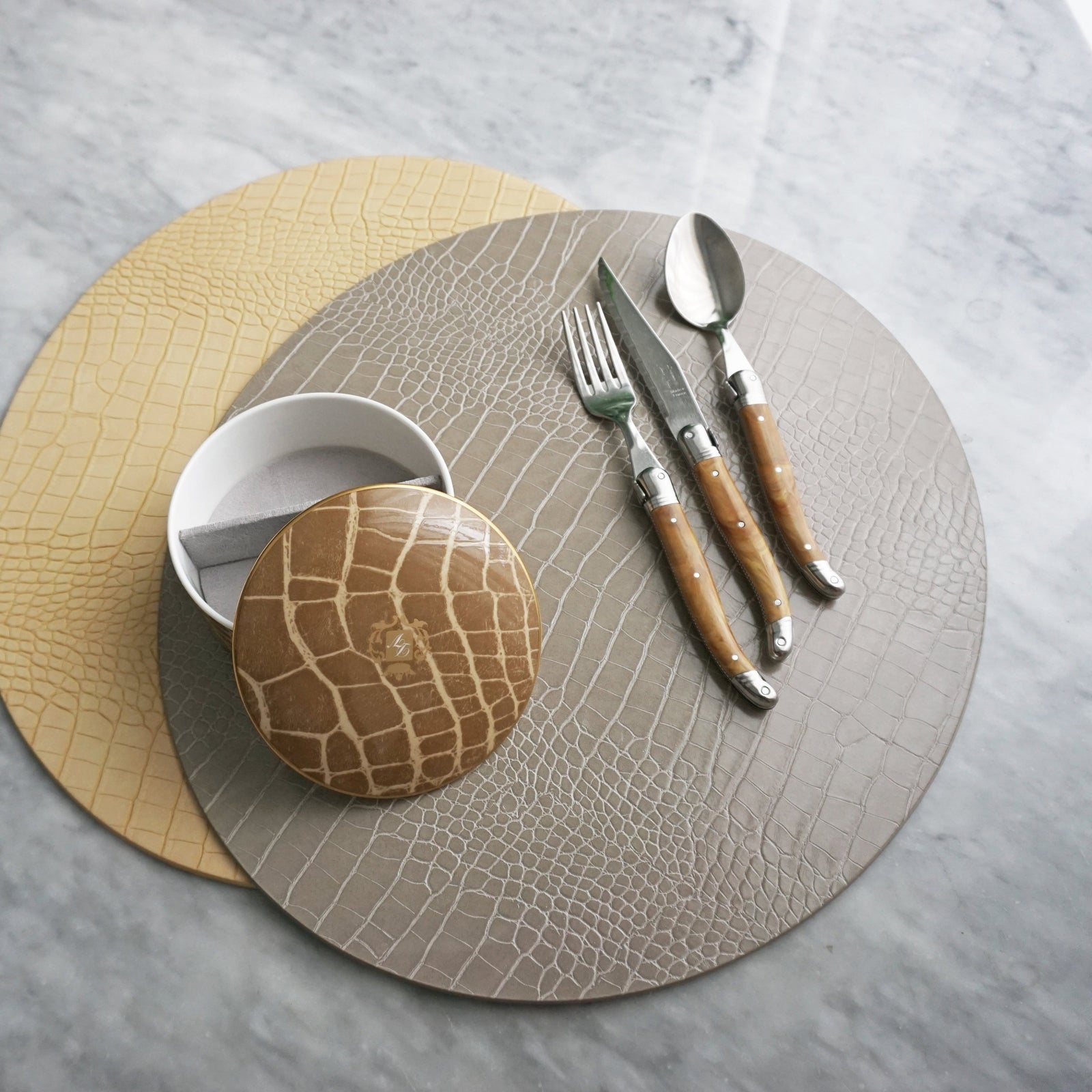 Prouna Alligator Safari Jewelry Box White Background Photo