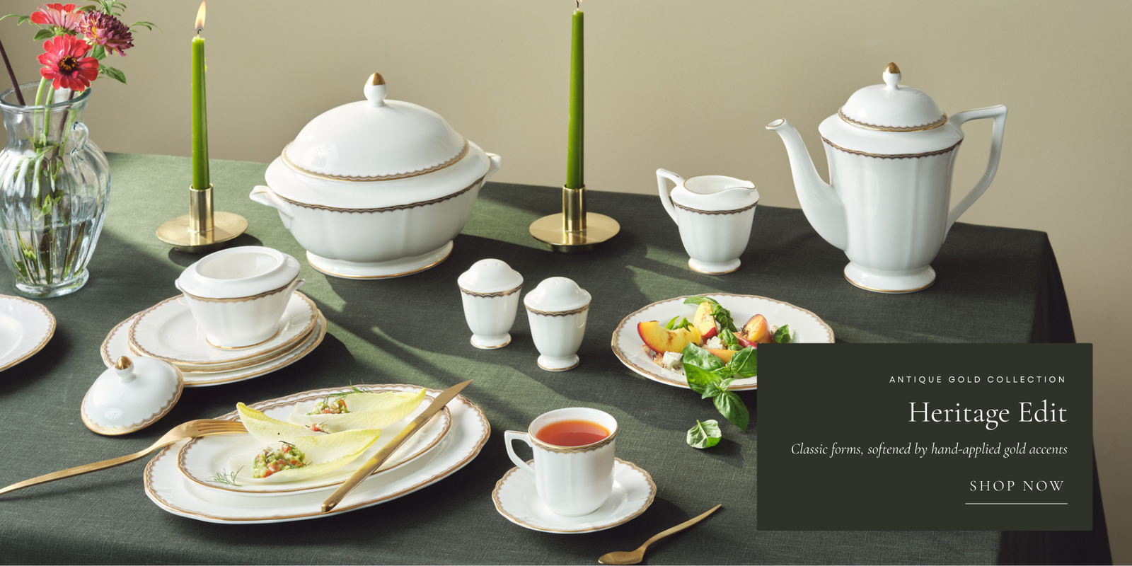 Antique Gold Collection Hero Slide