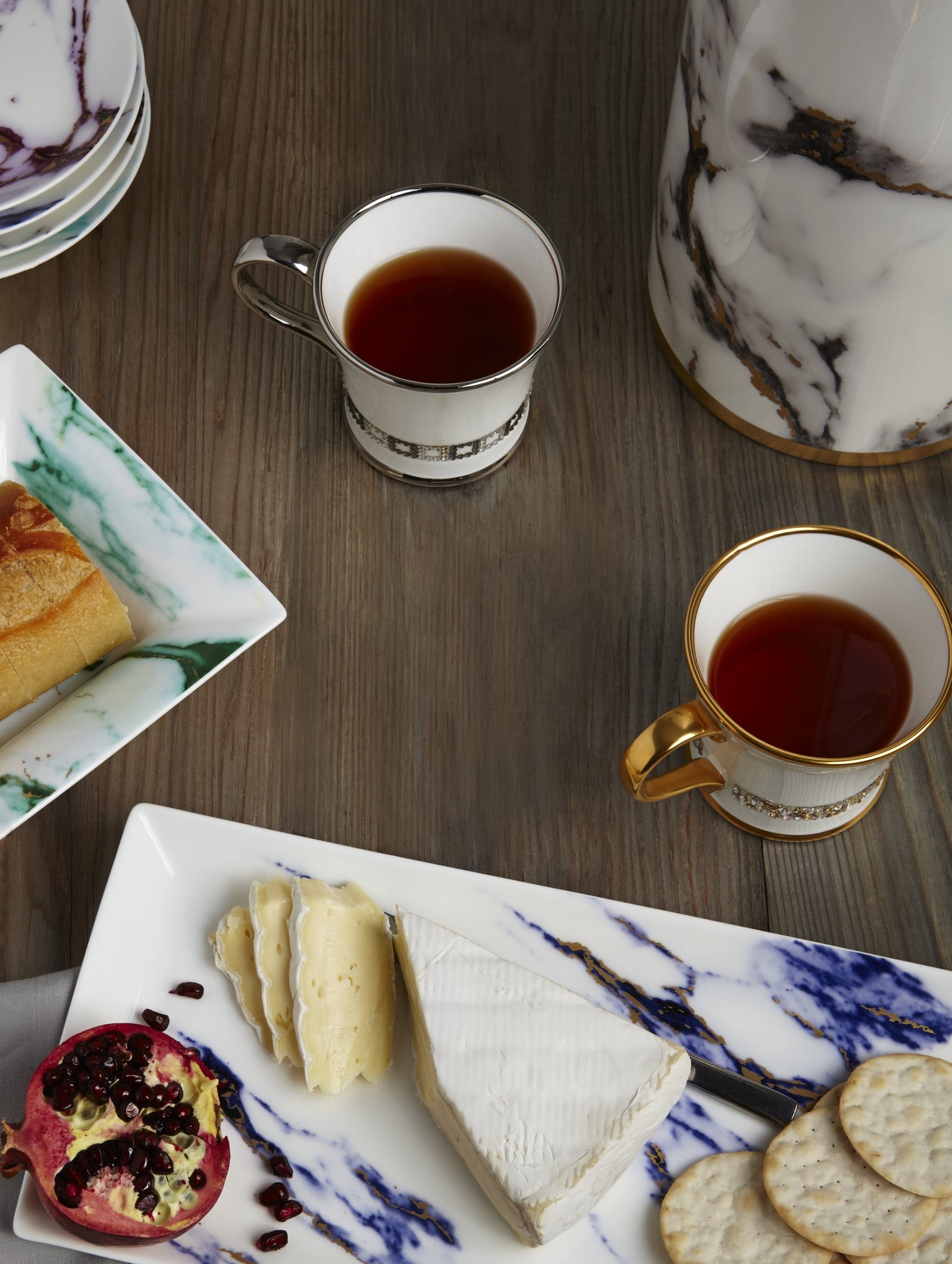 Prouna Chain Cube Mug White Background Photo