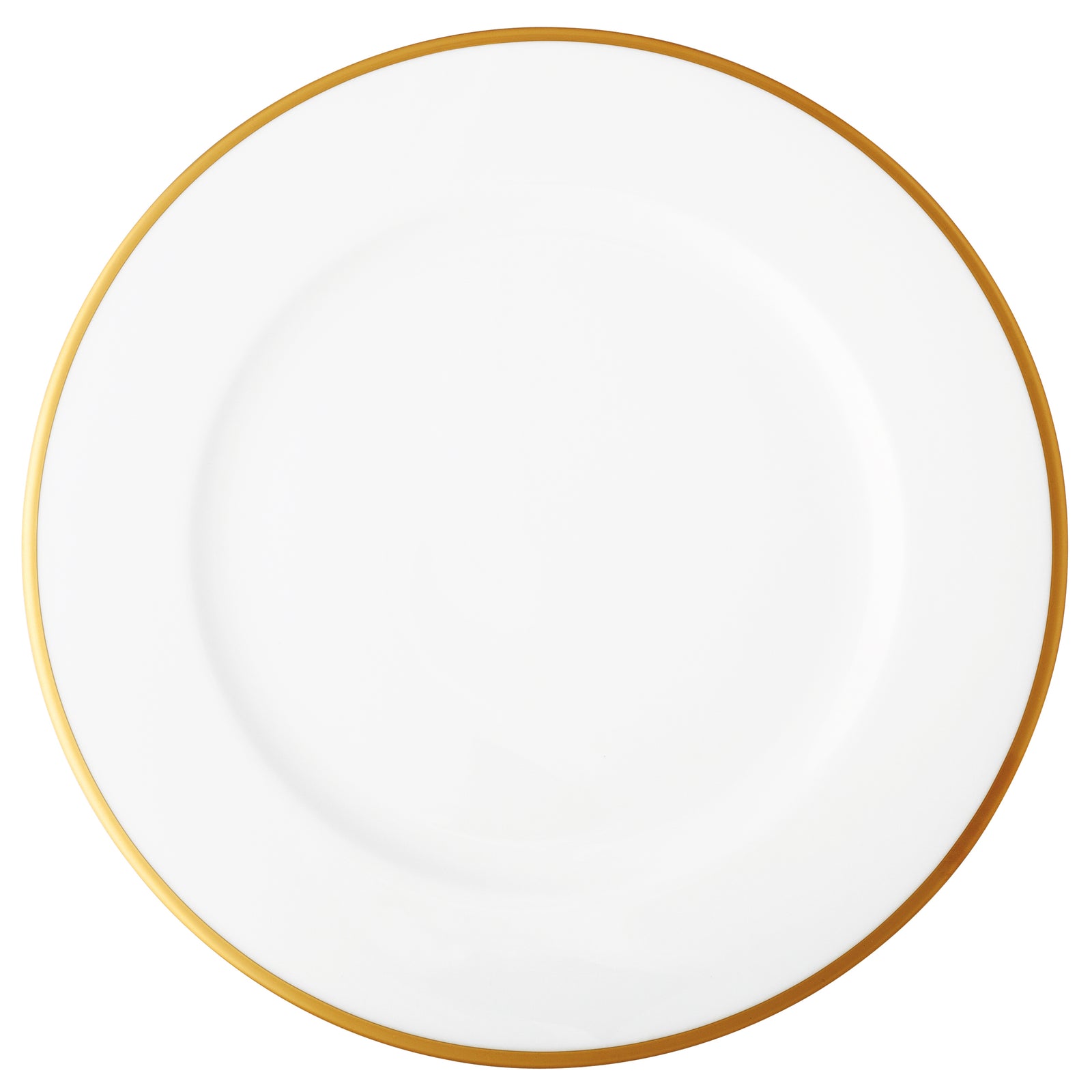 Prouna Comet Gold Charger Plate White Background Photo