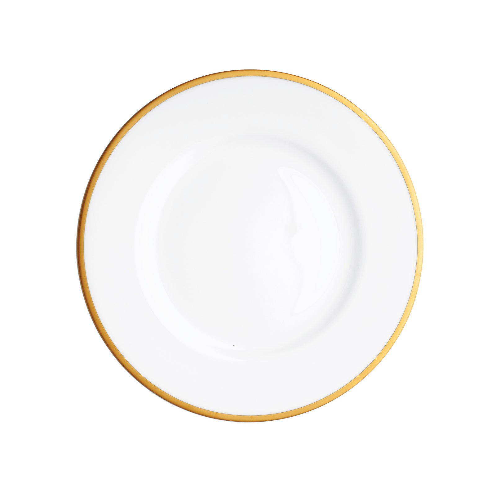 Prouna Comet Gold Salad / Dessert Plate White Background Photo