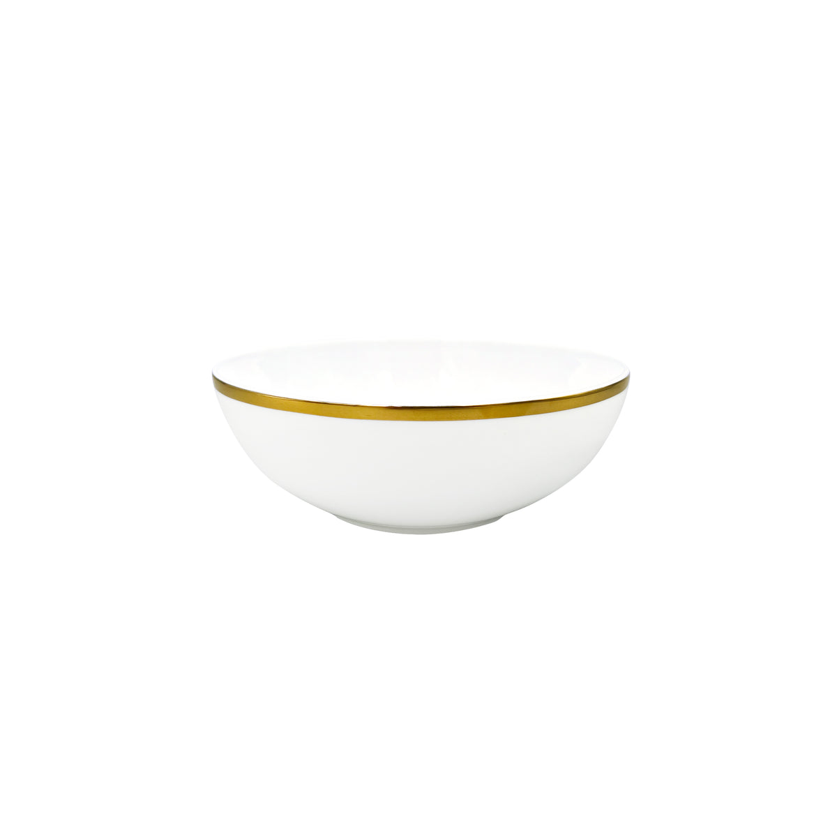 Prouna Comet Gold Cereal Bowl White Background Photo