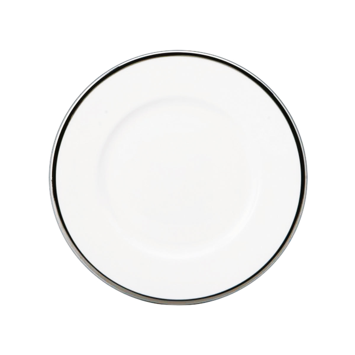 Prouna Comet Platinum Salad / Dessert Plate White Background Photo