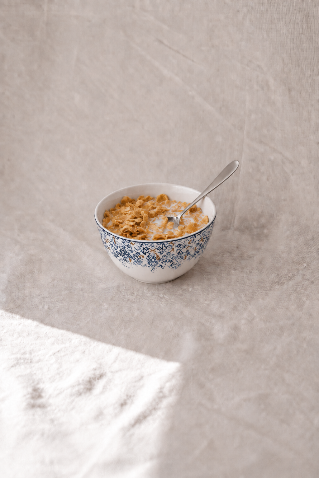 Prouna Cuenca Cereal Bowl White Background Photo