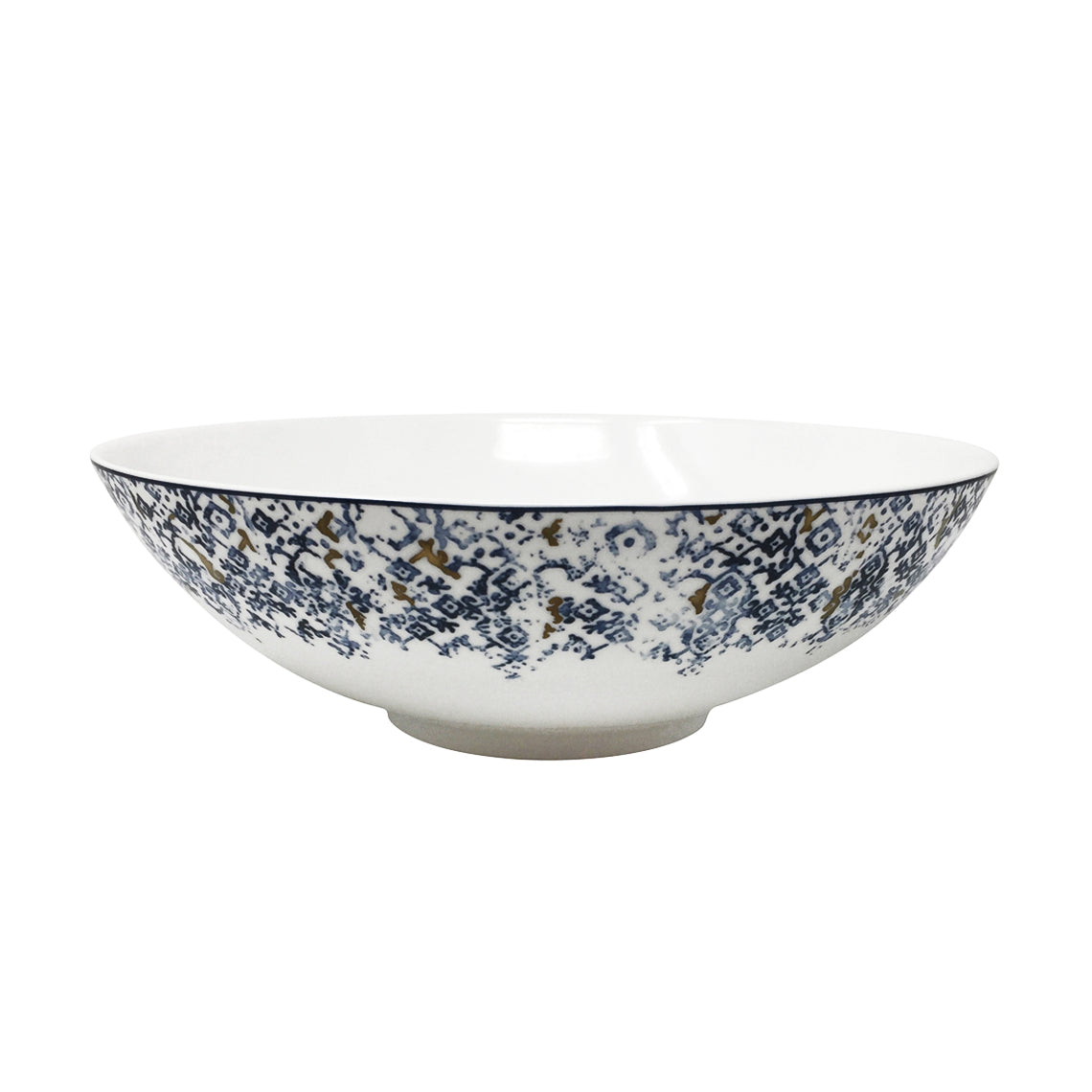Prouna Cuenca Serving Bowl White Background Photo