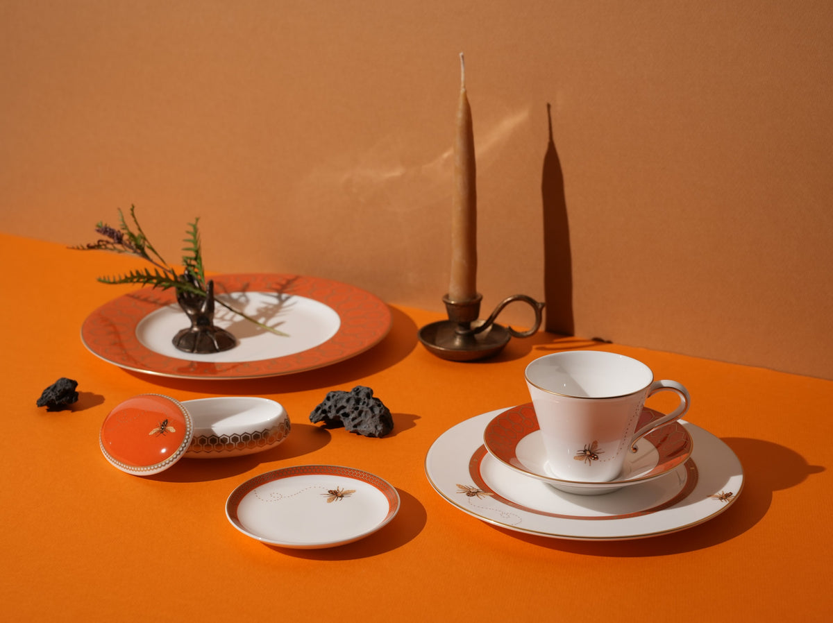Dinner Plate with Crystal