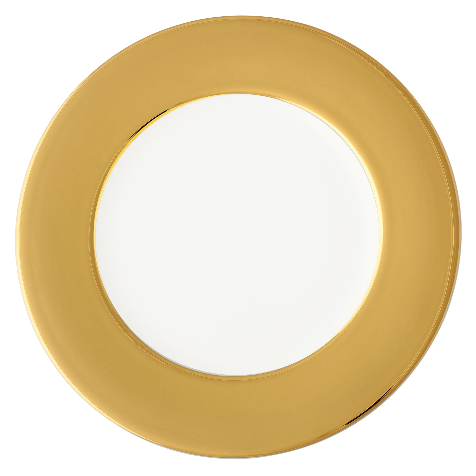 Prouna Diana Gold Charger Plate / Round Platter White Background Photo