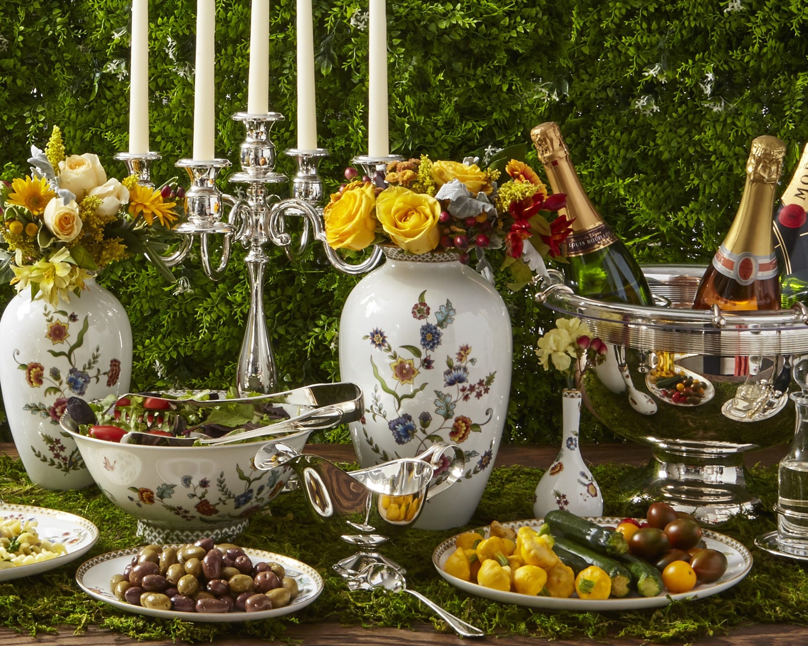 Prouna Gione 9-1/2" Urn Vase White Background Photo