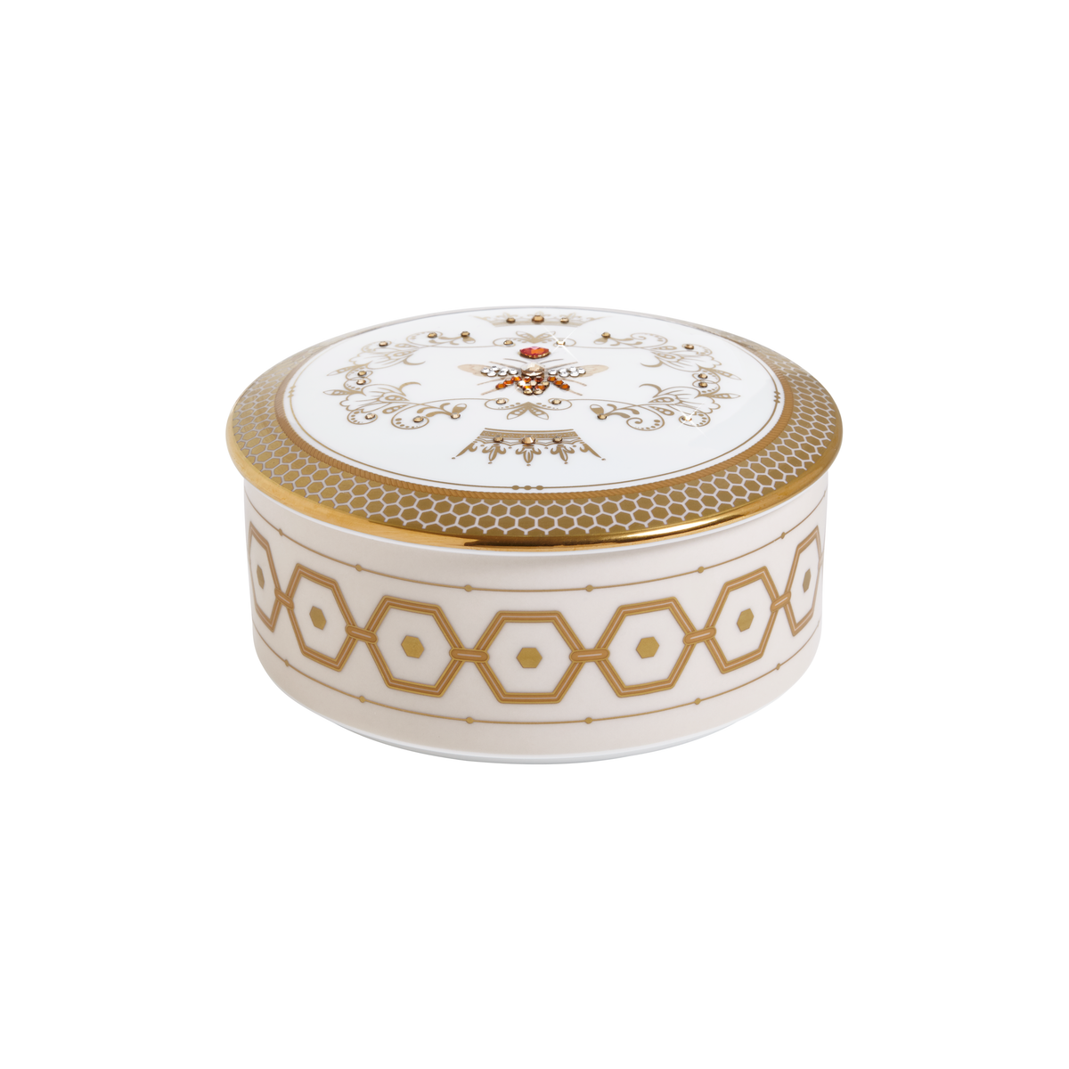 Prouna Honeydew Jewelry Box Closed White Background Photo