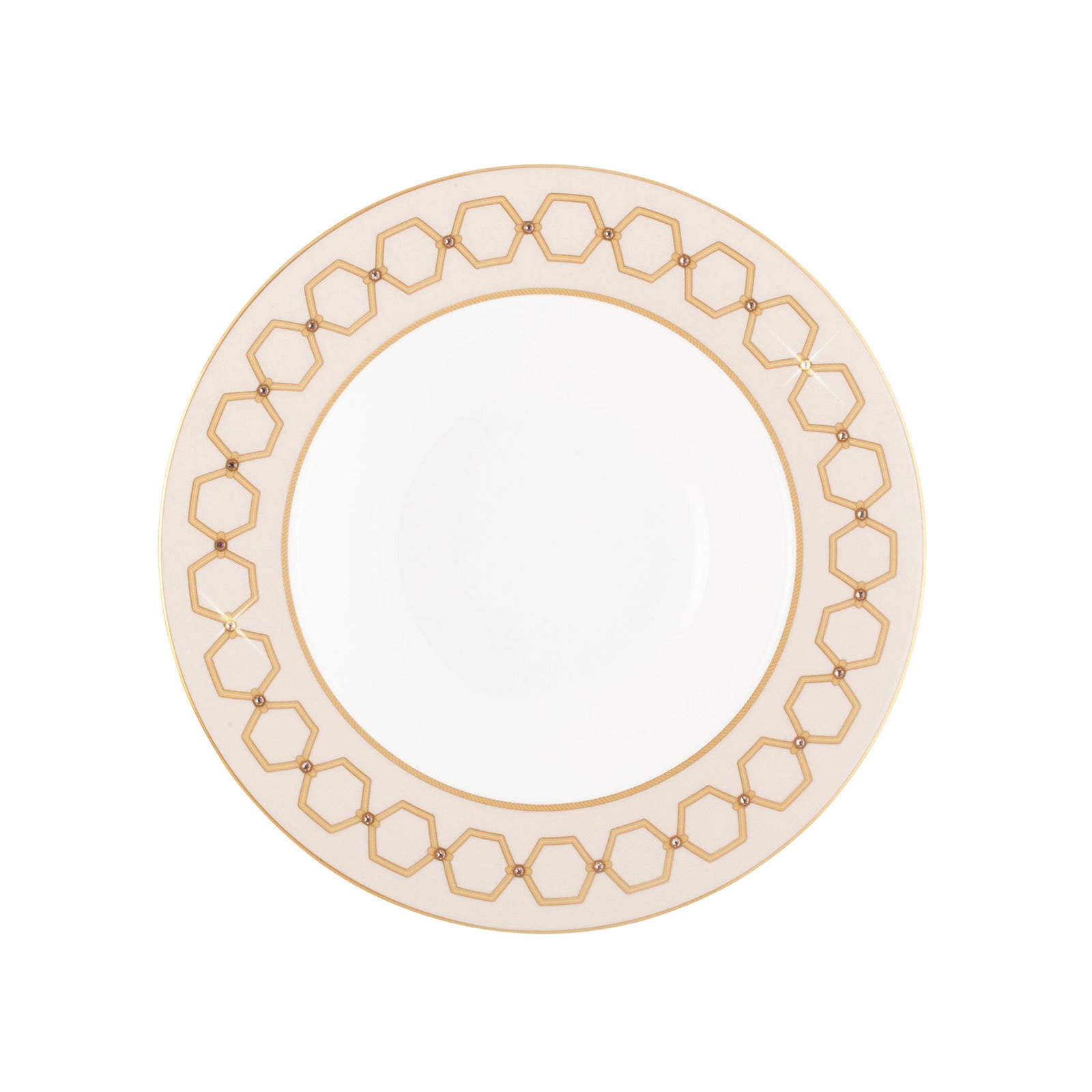 Prouna Honeydew Soup Bowl White Background Photo