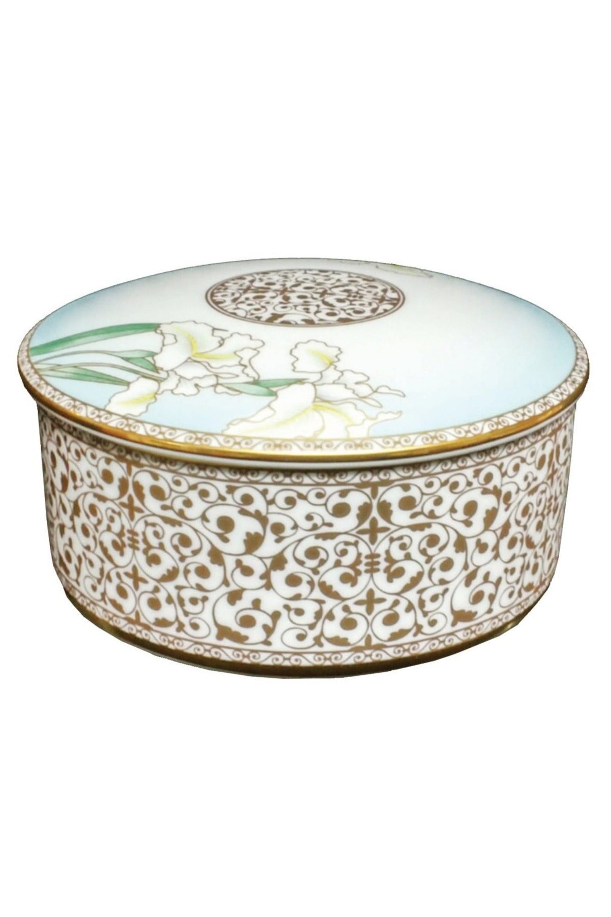 Prouna Iris Jewelry Box Open White Background Photo