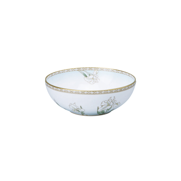 Prouna Iris Cereal Bowl White Background Photo