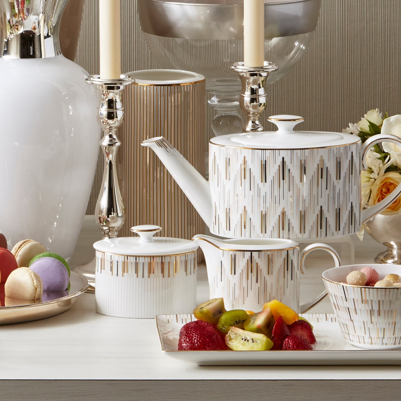 Prouna Luminous Sugar Bowl White Background Photo