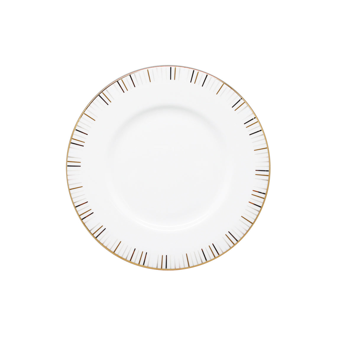 Prouna Luminous Bread & Butter Plate White Background Photo