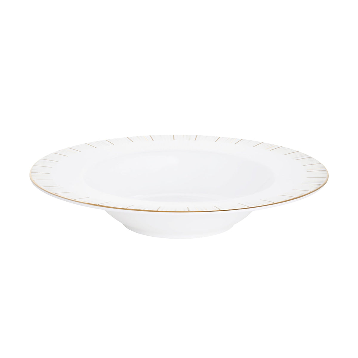 Prouna Luminous Rim Soup Bowl Side White Background Photo