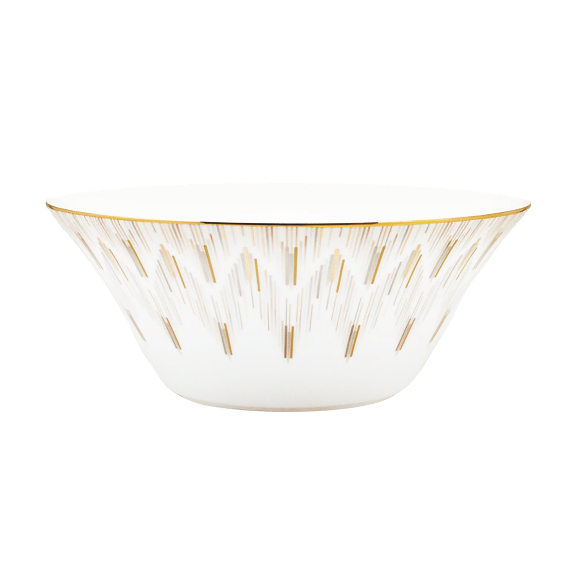 Prouna Luminous Serving Bowl White Background Photo