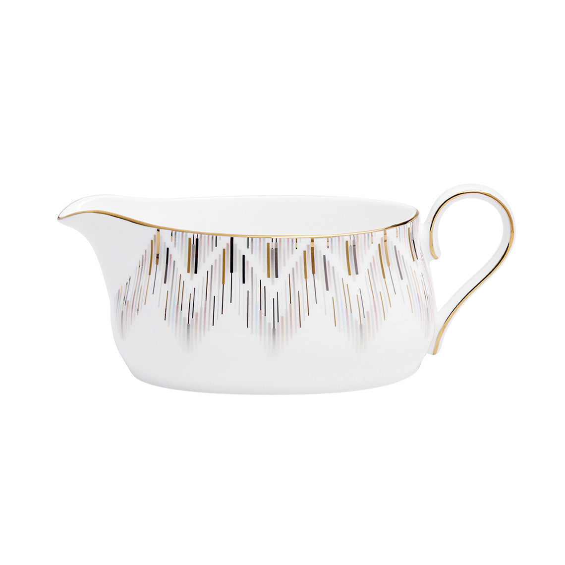 Prouna Luminous Gravy Boat White Background Photo