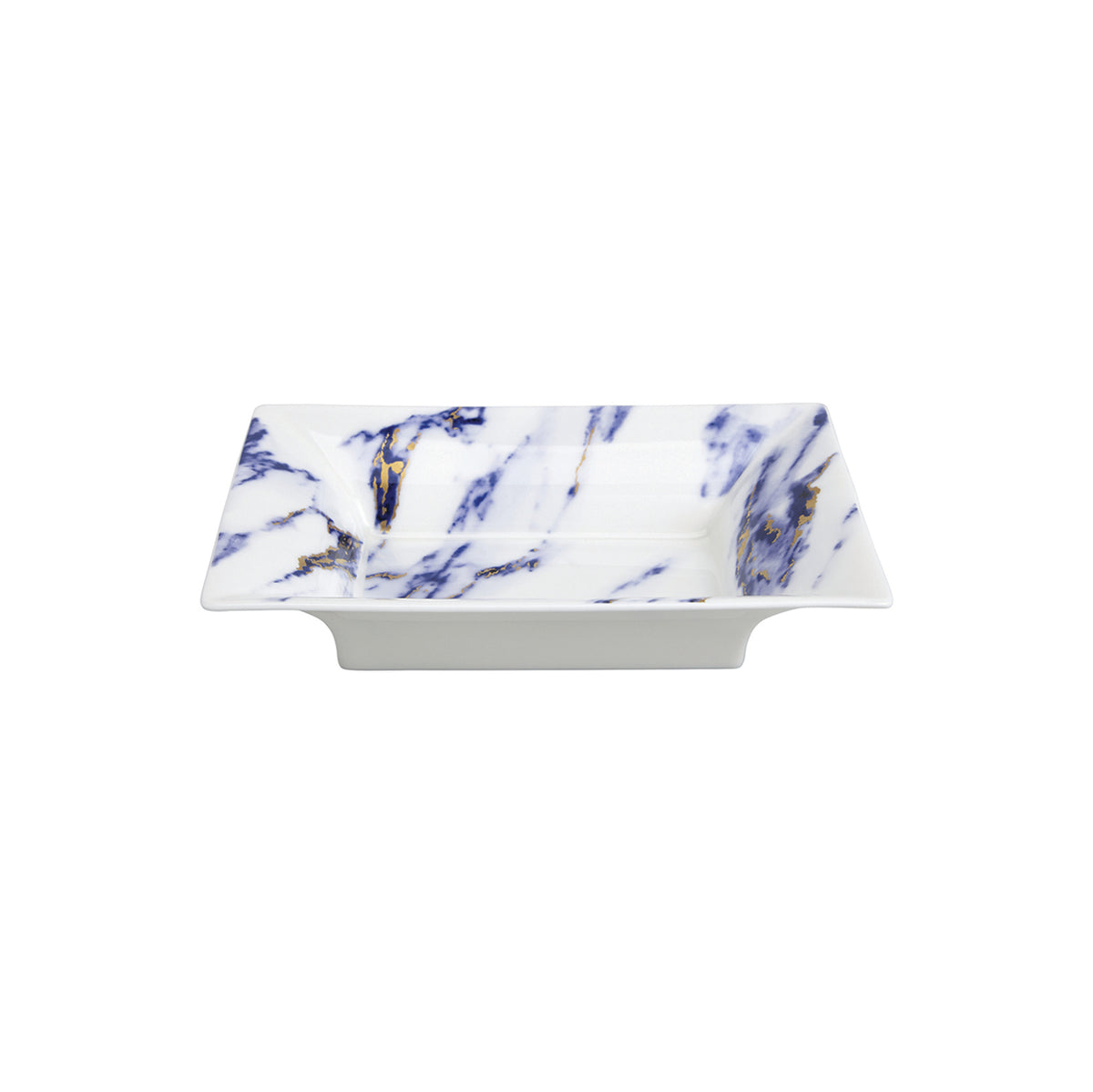 Prouna Marble Azure Vide Poche / Jewelry Tray White Background Photo