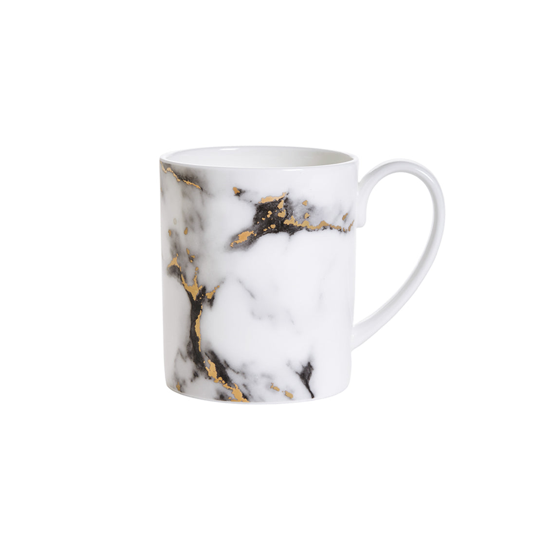 Prouna Marble Venice Fog Cylinder Mug White Background Photo