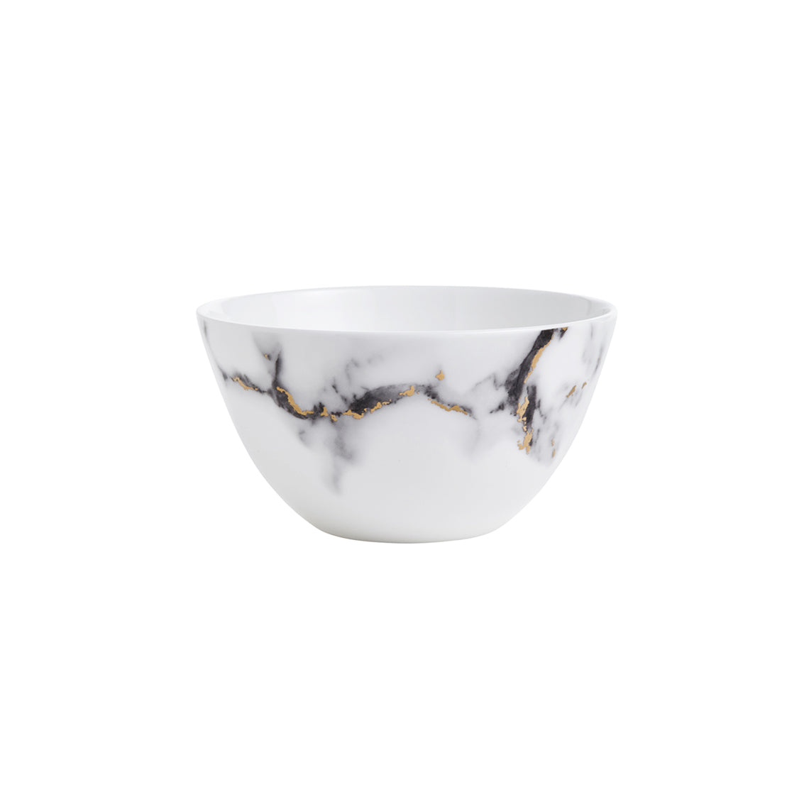 Prouna Marble Venice Fog Cereal / All Purpose Bowl White Background Photo