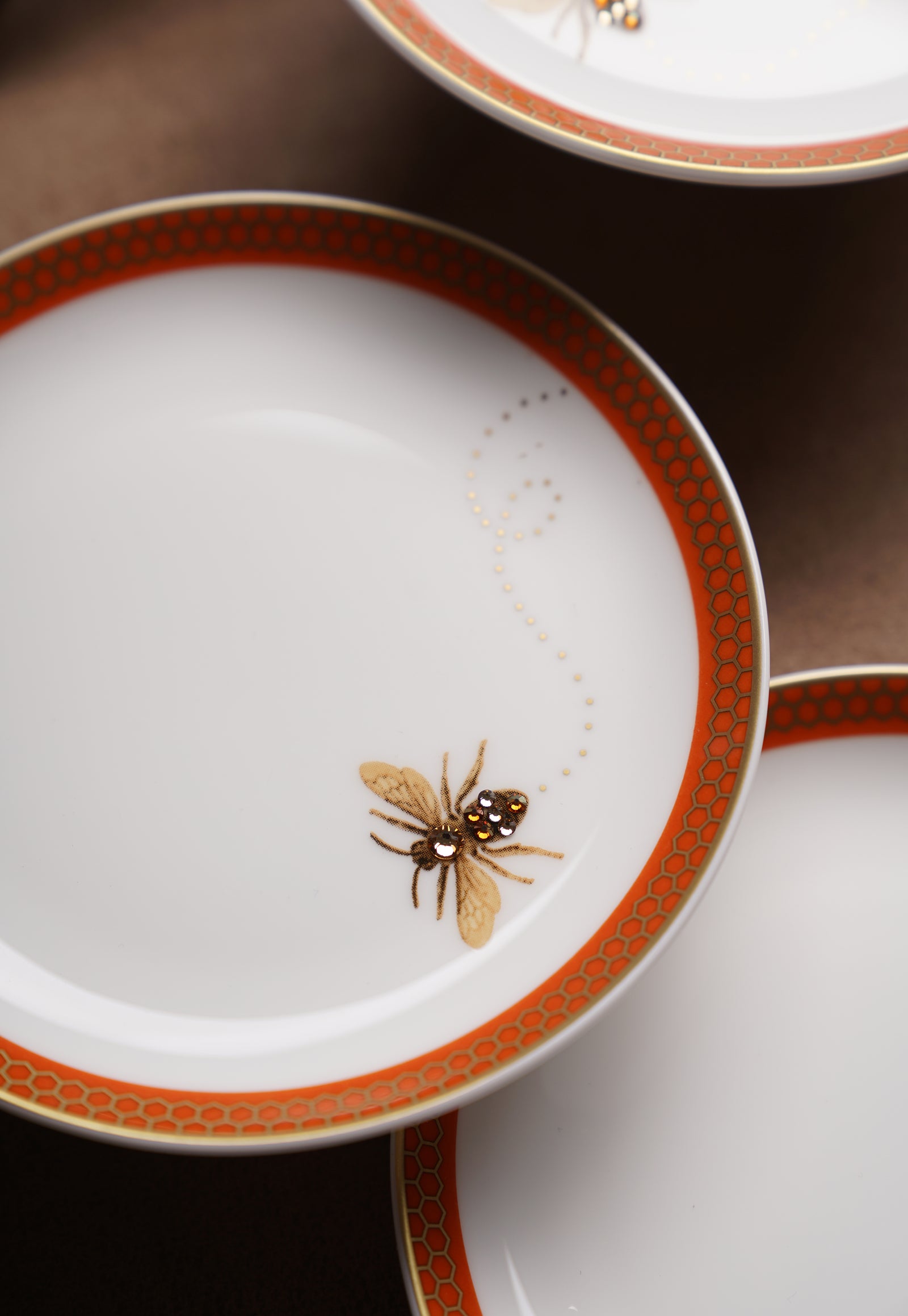 Prouna My Honeybee Small Jewelry Tray Set of 4 White Background Photo