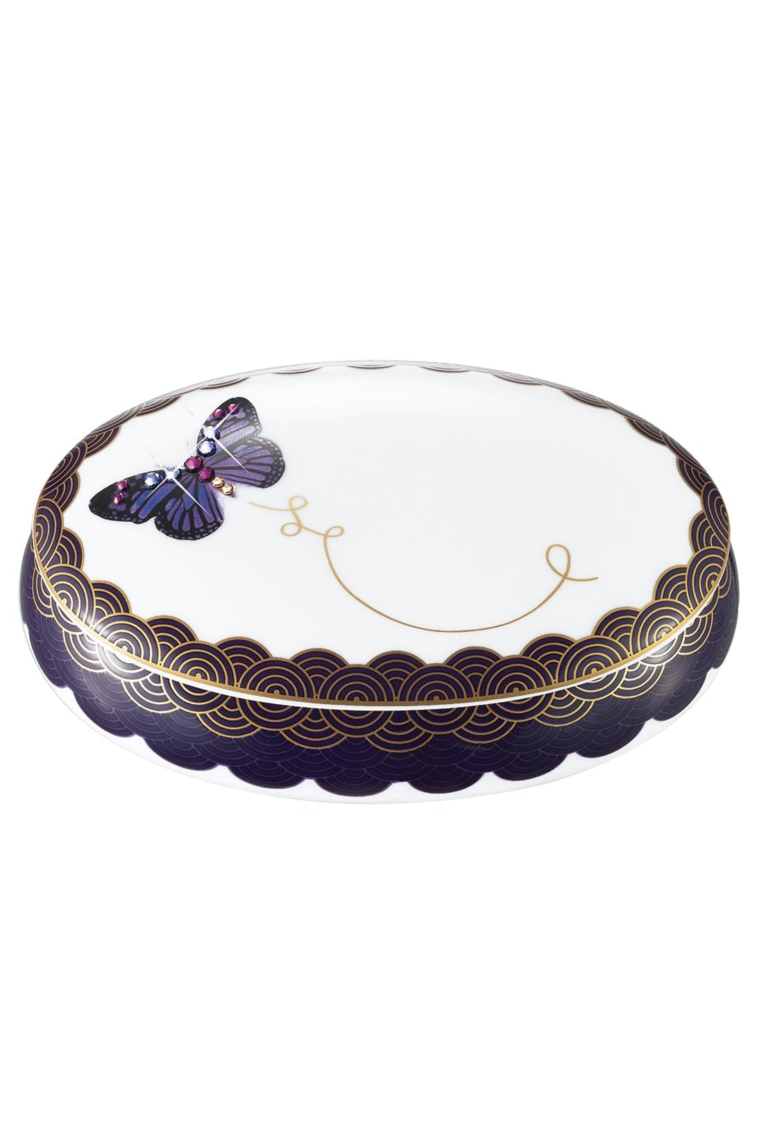 Prouna My Butterfly Jewelry Box Open White Background Photo