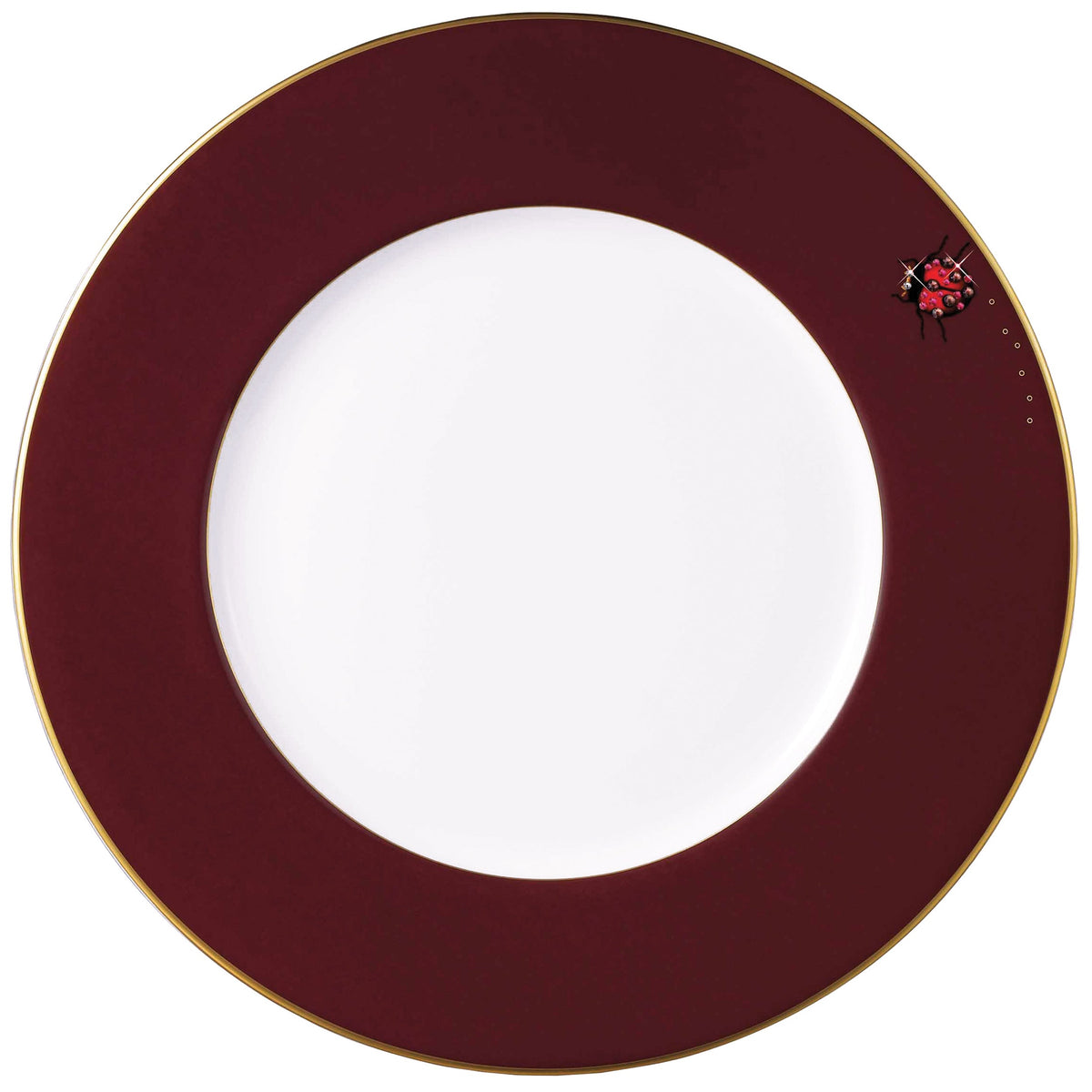 Prouna My Ladybug Charger Plate White Background Photo