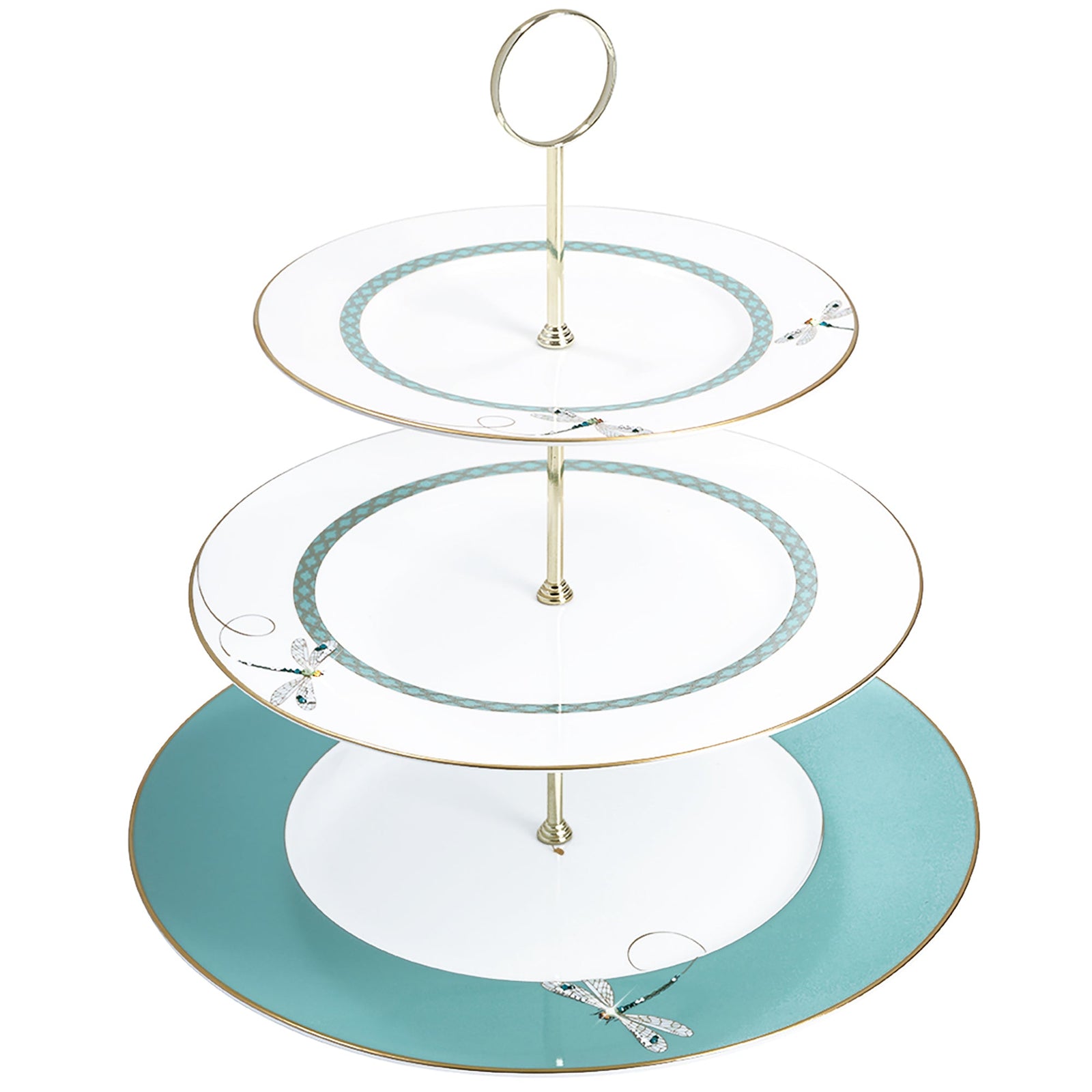 Prouna My Dragonfly 3-Tier Cake Stand White Background Photo