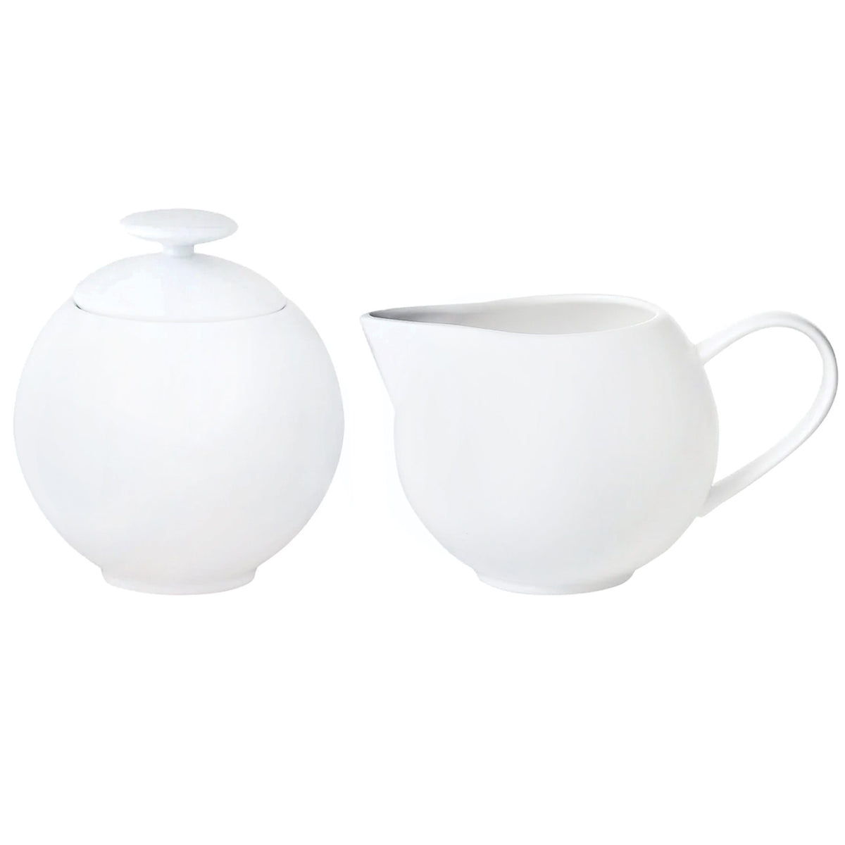 Prouna Origin Sugar &amp; Creamer Set White Background Photo