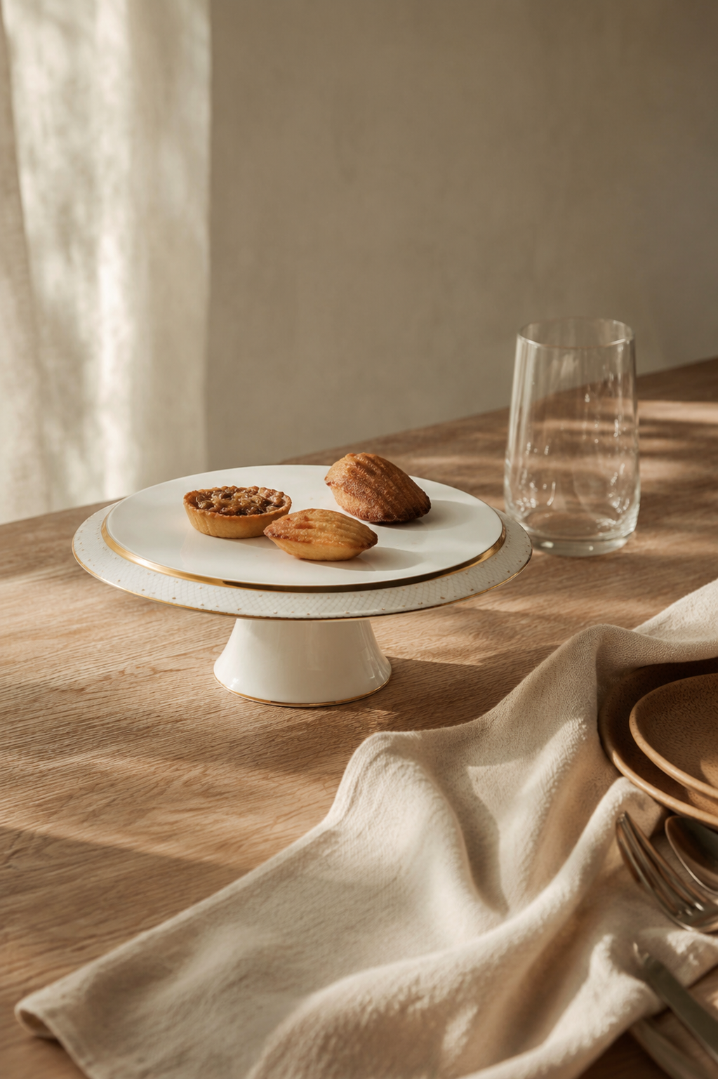 Pedestal Cake Stand - Gold