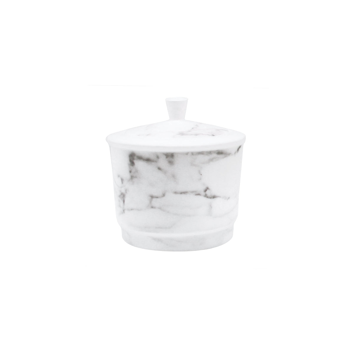 Prouna Villa Bianca Sugar Bowl White Background Photo