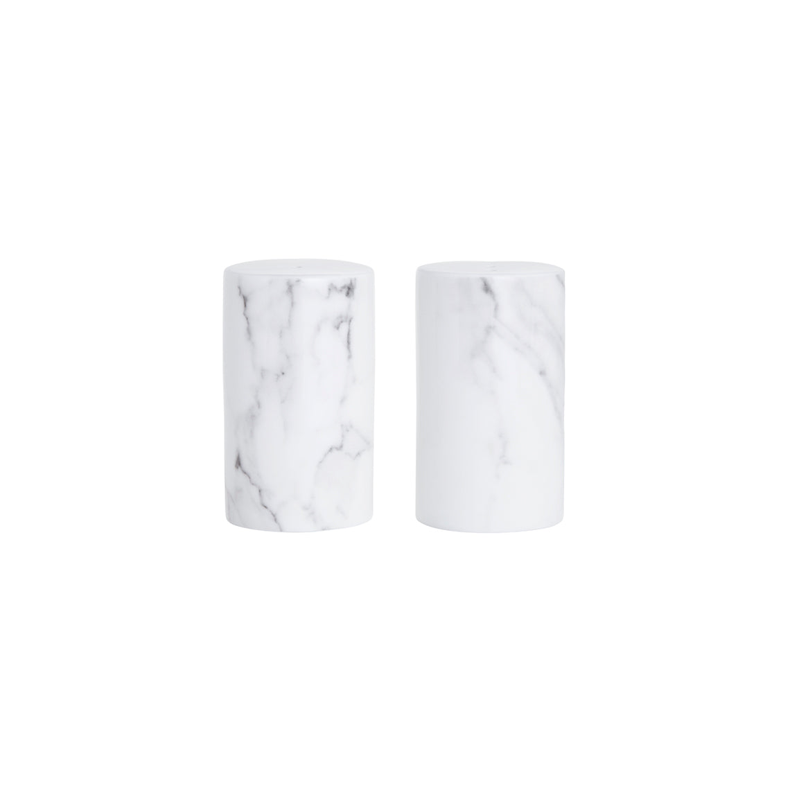 Prouna Villa Bianca Salt & Pepper Shaker White Background Photo