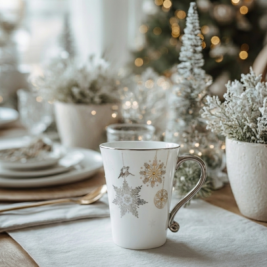 Winter Crystal Mug Lifestyle Photo