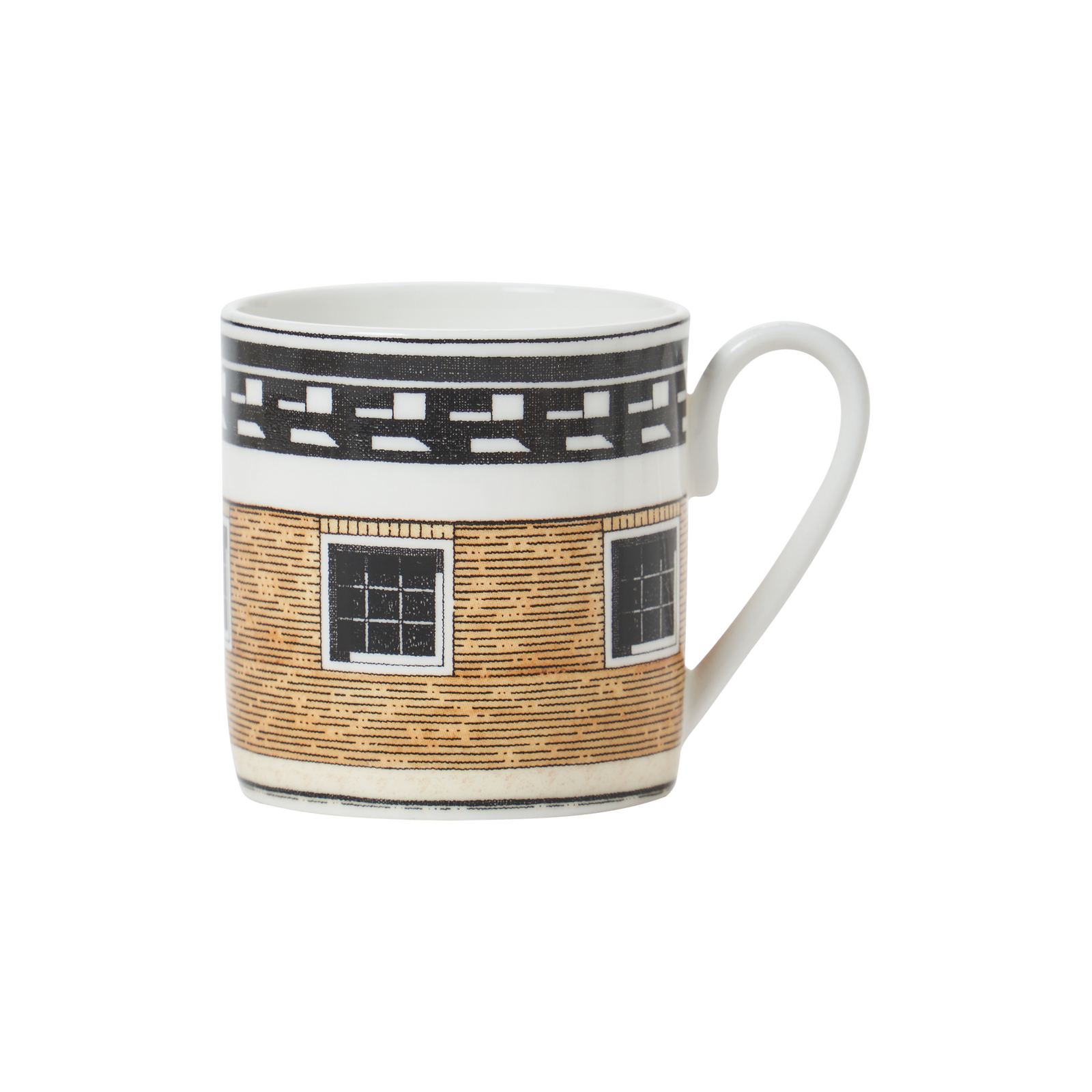 Hôtel Fantôme Espresso Cup and Saucer no background image