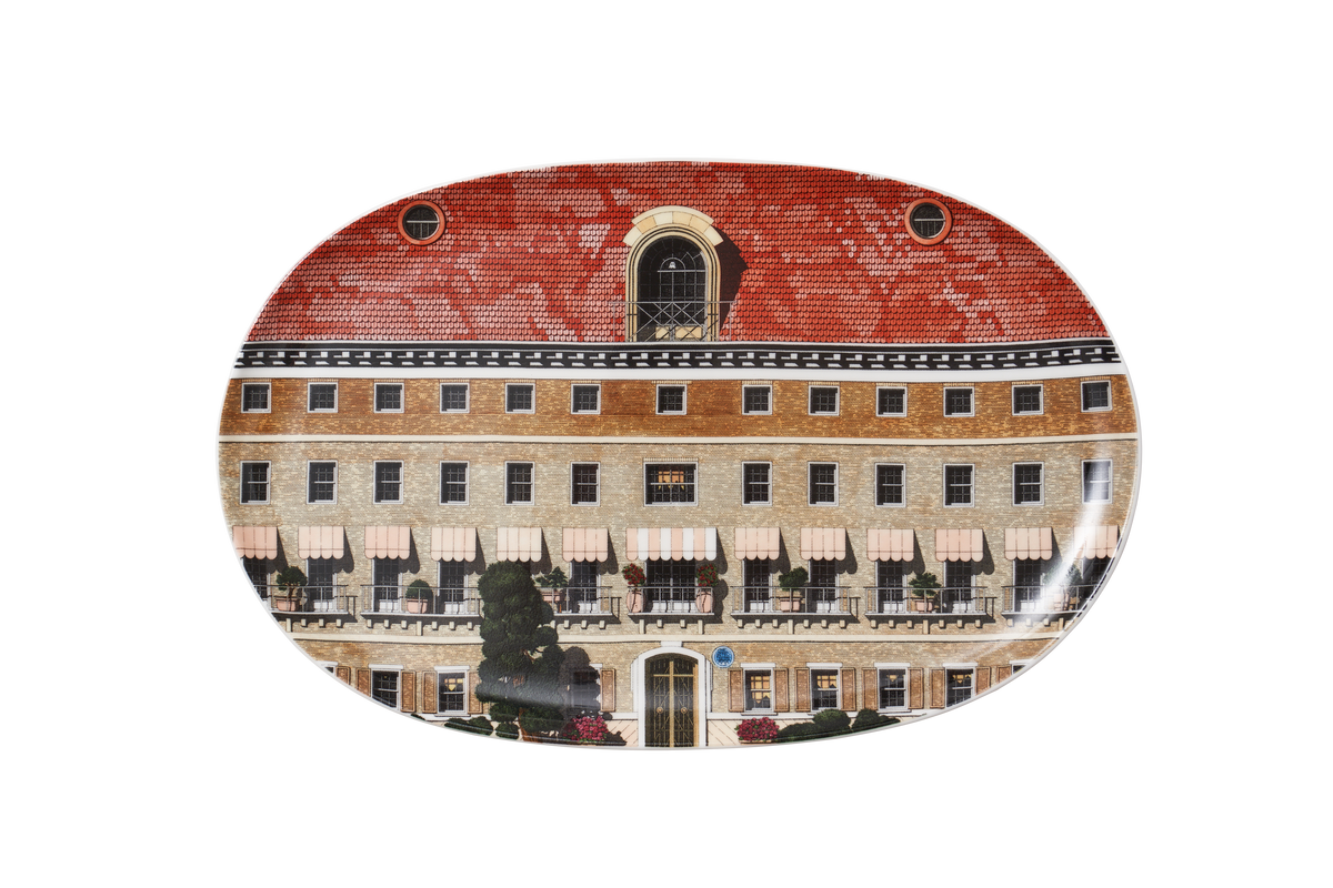 Hôtel Fantôme - Oval Tray