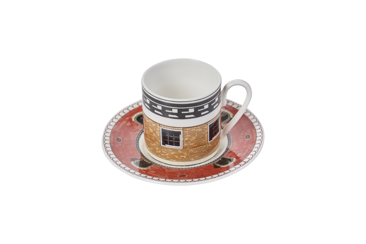 Hôtel Fantôme - Espresso Cup and Saucer