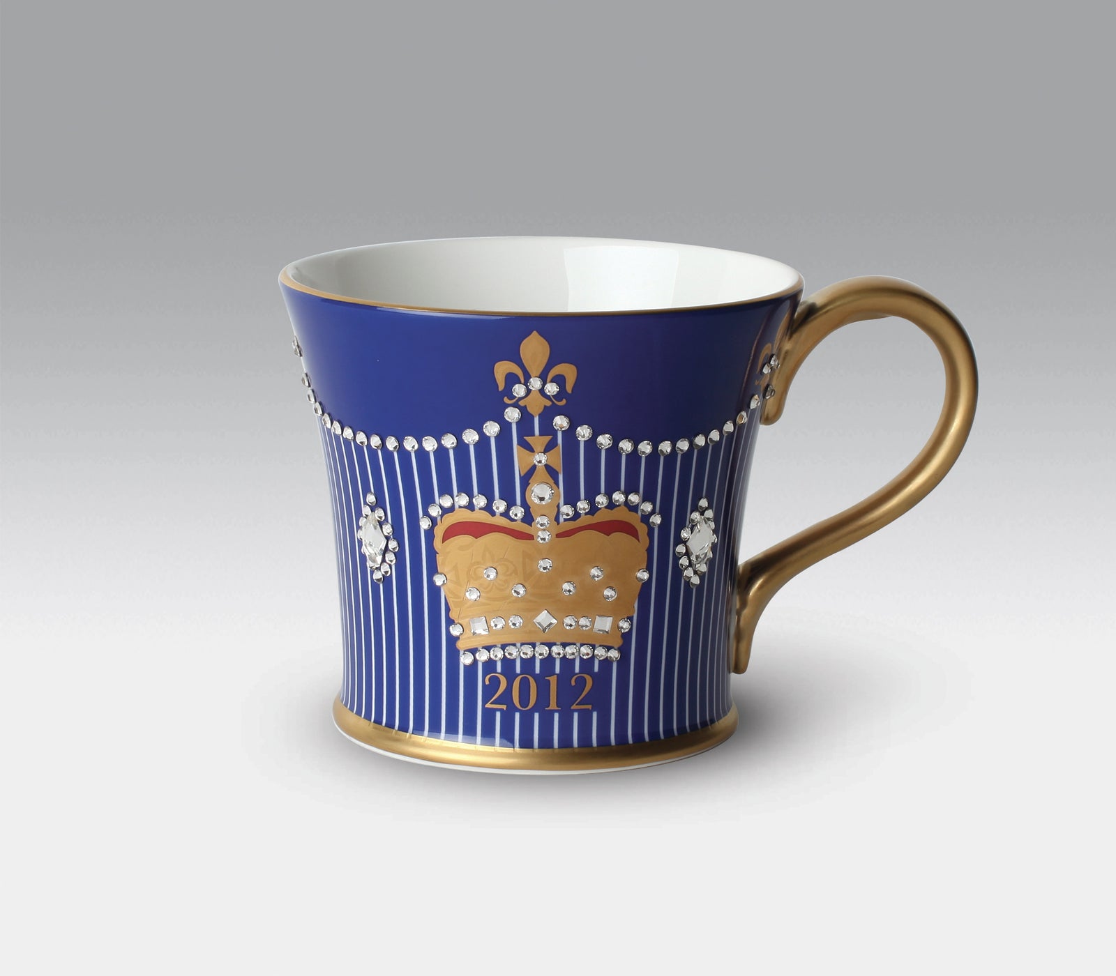 Queens Diamond Jubilee Beaker Blue