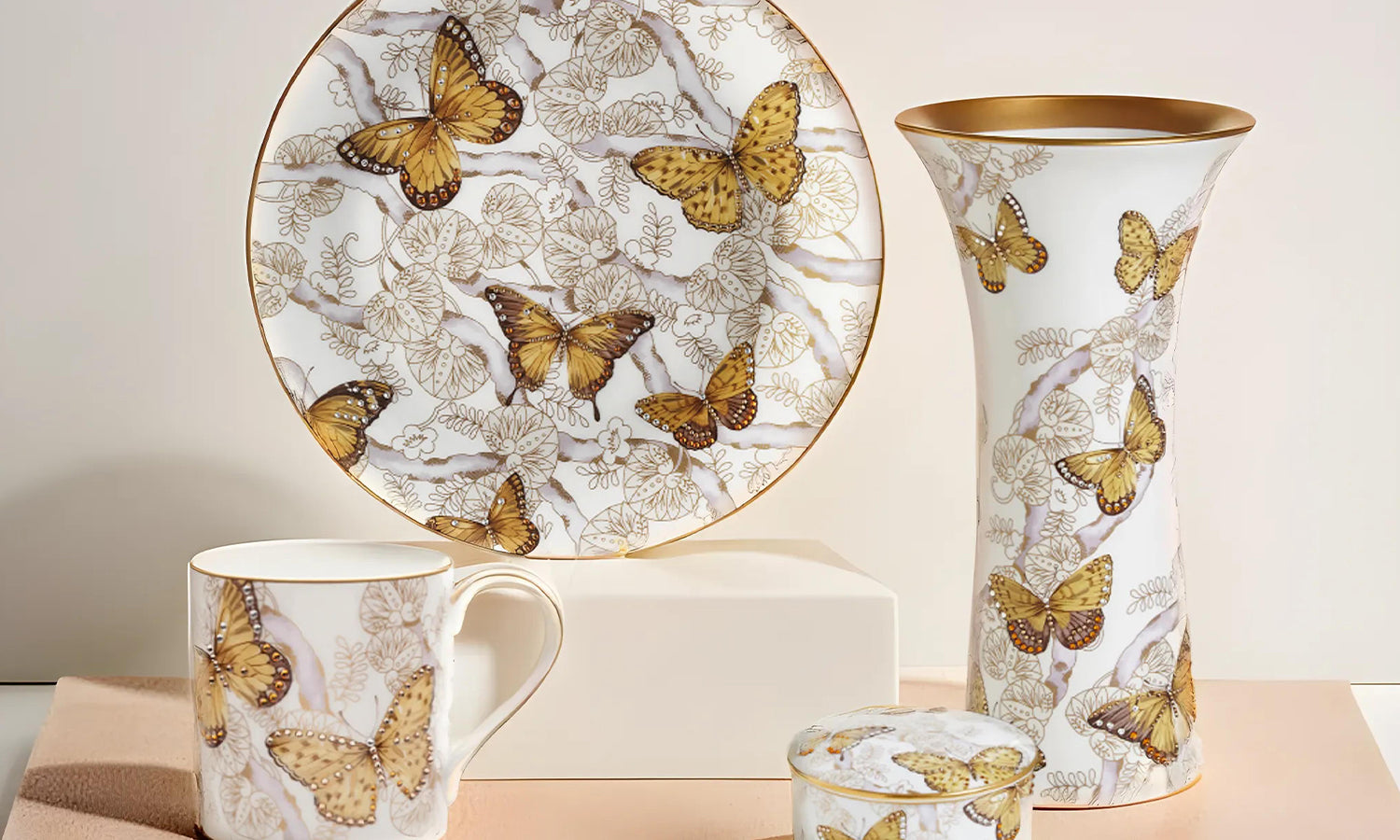 Butterfly Jeweled Collection Header