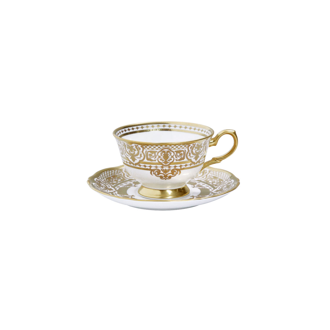 Prouna Carlsbad Queen White Espresso Cup &amp; Saucer White Background Photo