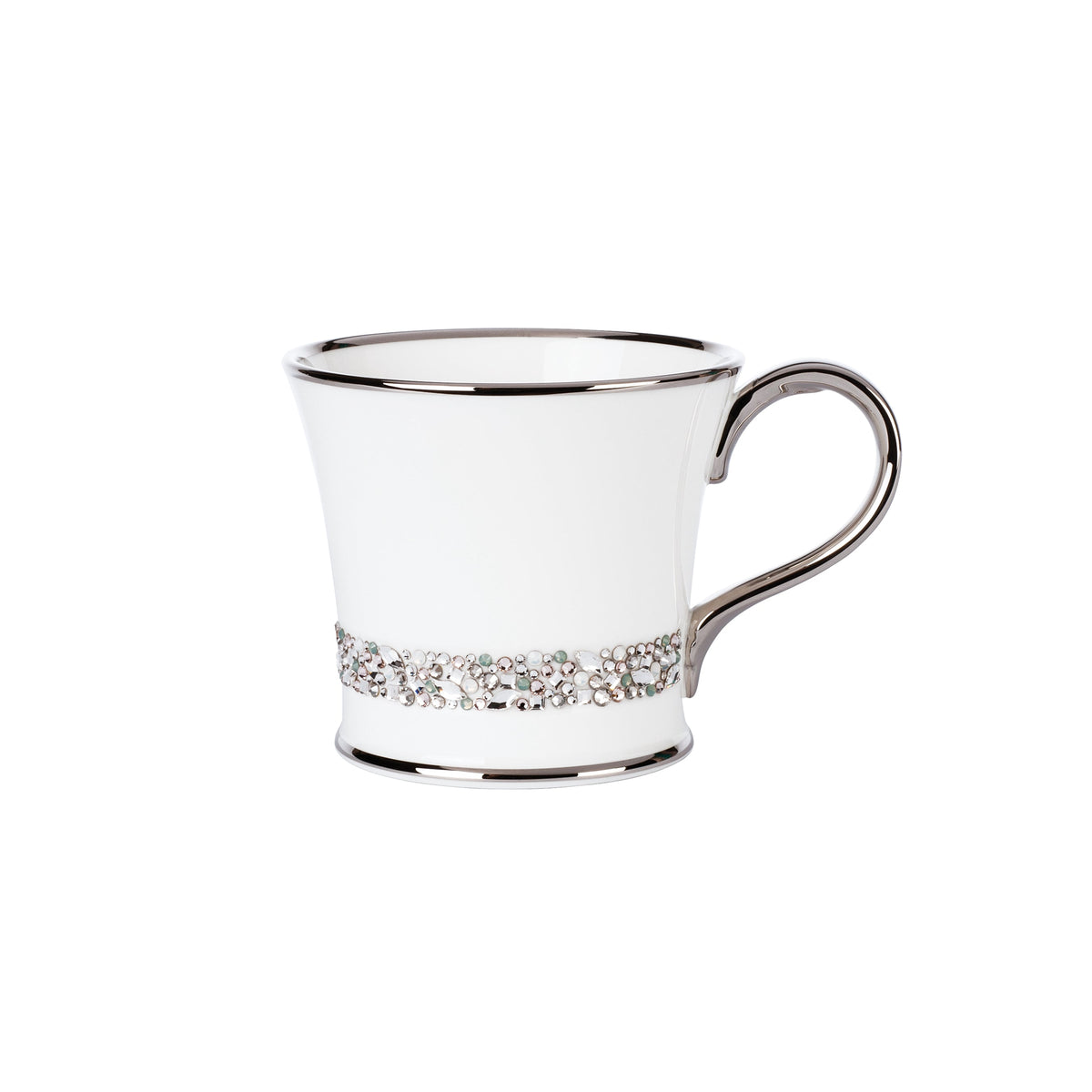 Prouna Chain Giovanni Silver Mug White Background Photo