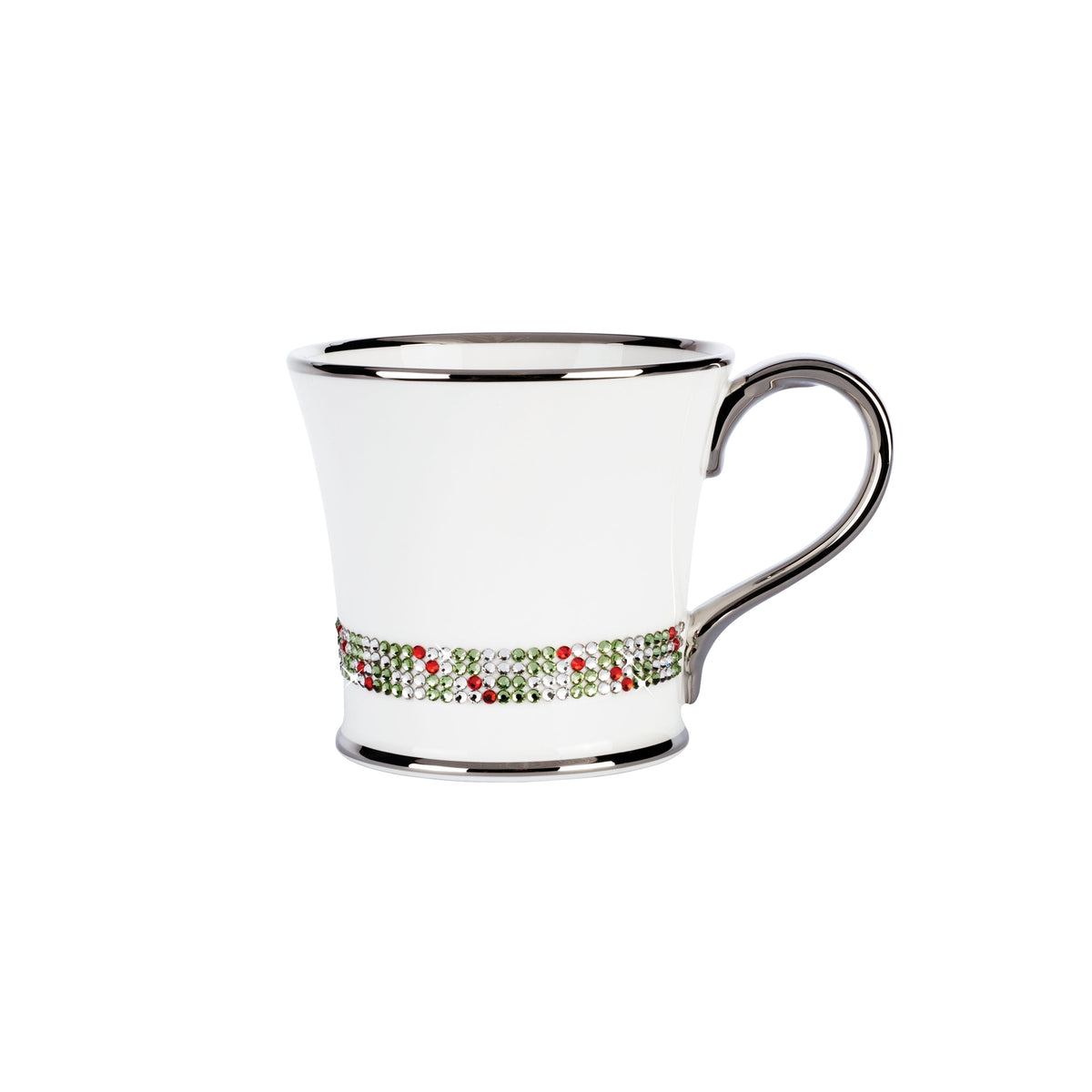 Prouna Chain Christmas Delight Mug White Background Photo