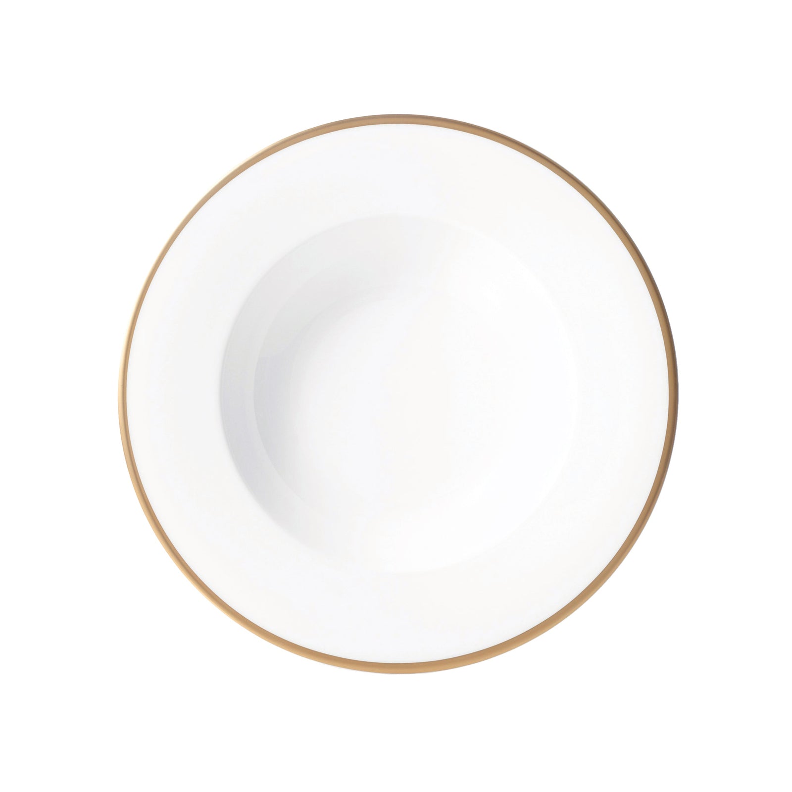 Prouna Comet Gold Soup Bowl White Background Photo