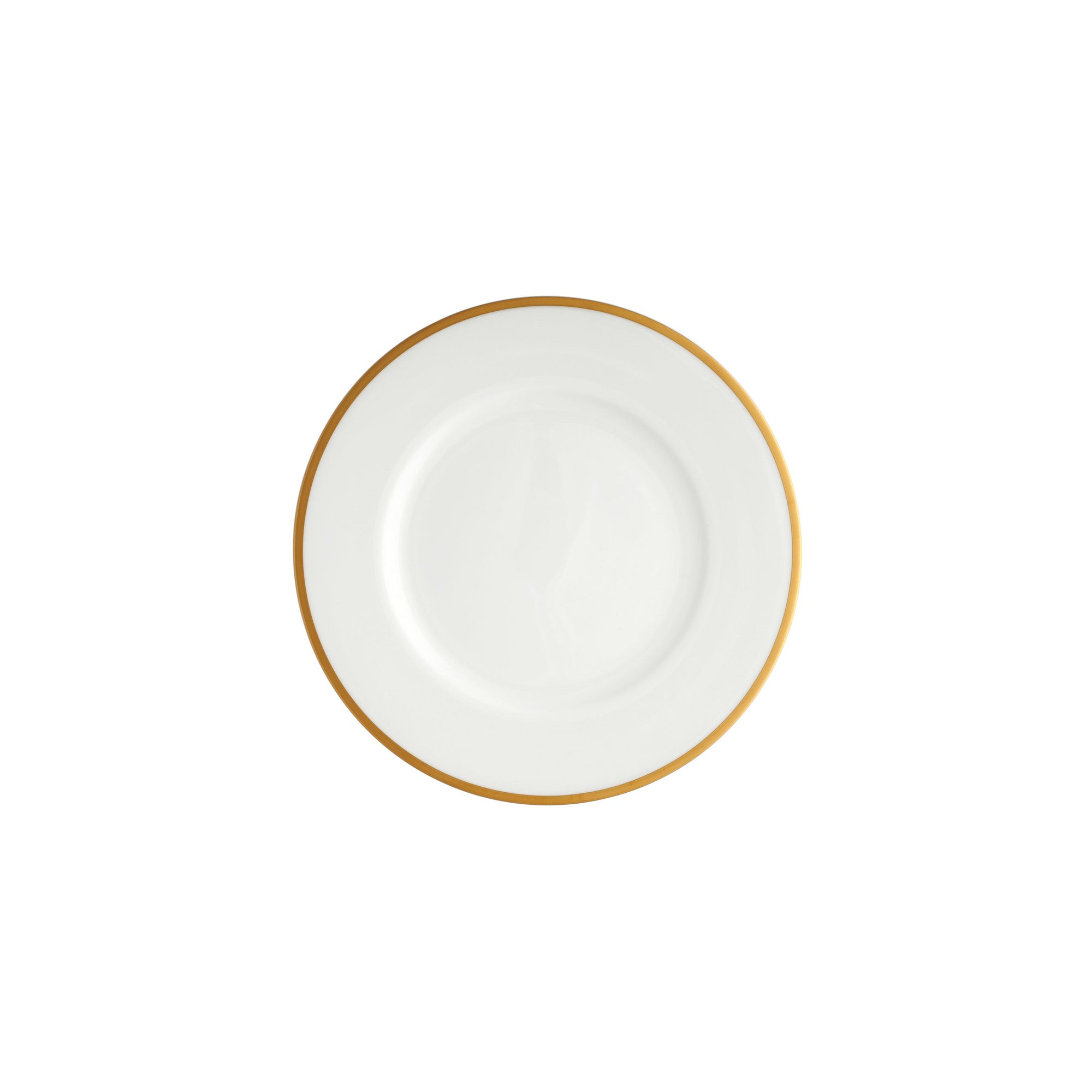 Prouna Comet Gold Bread & Butter Plate White Background Photo