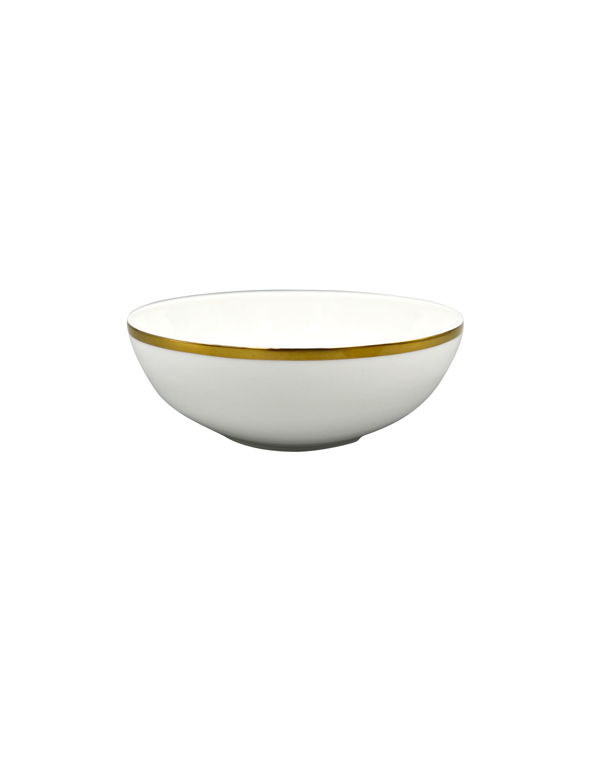 Prouna Comet Gold Cereal Bowl White Background Photo