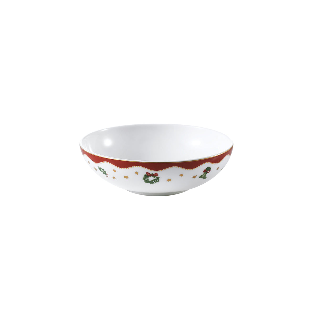 Prouna My Noel Fruit / Dessert Bowl White Background Photo